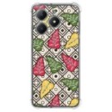 Funda Silicona Antigolpes para Realme Note 60 diseño Flores 11 Dibujos