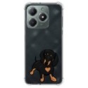 Funda Silicona Antigolpes para Realme Note 60 diseño Perros 04 Dibujos