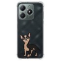 Funda Silicona Antigolpes para Realme Note 60 diseño Perros 05 Dibujos