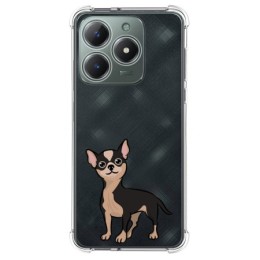 Funda Silicona Antigolpes para Realme Note 60 diseño Perros 05 Dibujos