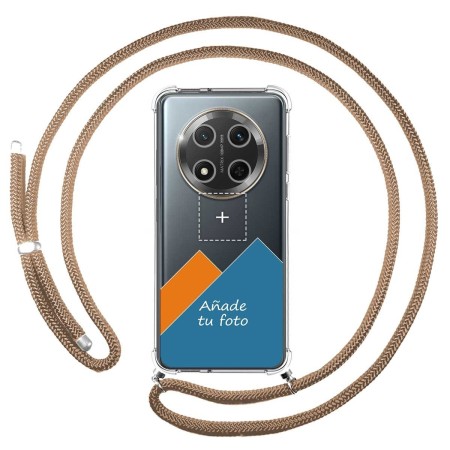 Personaliza tu Funda Colgante Transparente para Huawei Honor Magic 7 Lite 5G con Cordon Camel Dibujo Personalizada