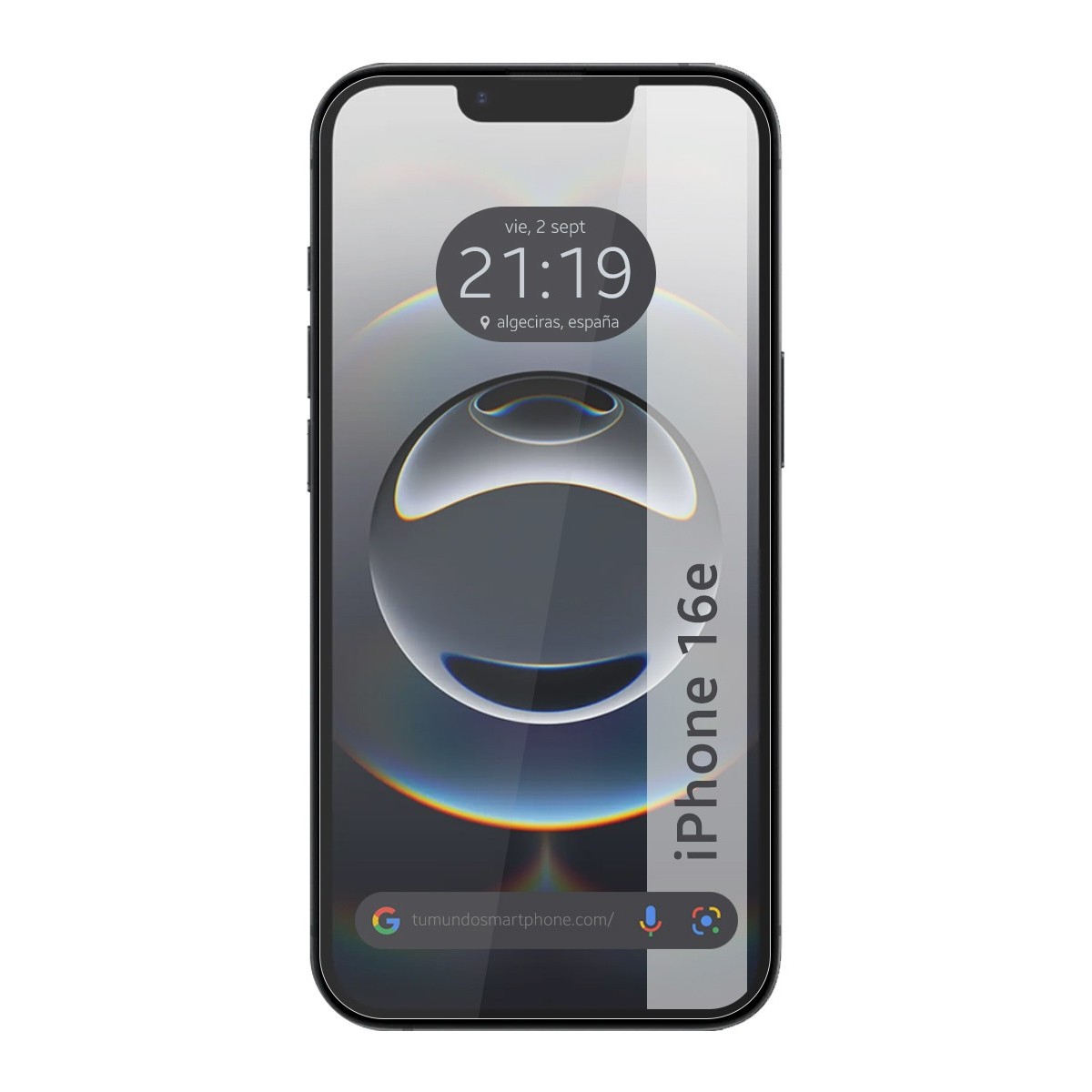 Protector Cristal Templado para iPhone 16e (6.1) Vidrio