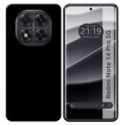 Funda Silicona Gel TPU Negra para Xiaomi Redmi Note 14 Pro 5G