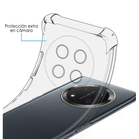 Funda Silicona Antigolpes Transparente para Huawei Honor Magic 7 Lite 5G