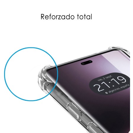 Funda Silicona Antigolpes Transparente para Huawei Honor Magic 7 Lite 5G