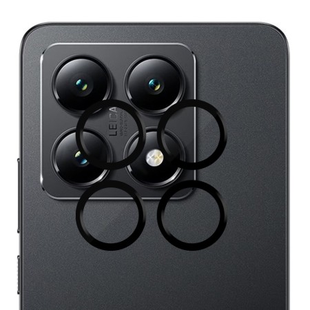 Protector Cristal Templado Cámara Trasera para Xiaomi 14T 5G Vidrio