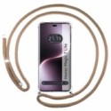 Funda Colgante Transparente para Huawei Honor Magic 7 Lite 5G con Cordon Camel