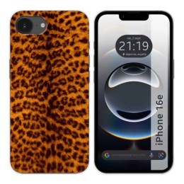 Funda Silicona para iPhone 16e (6.1) diseño Animal 03 Dibujos