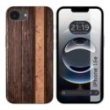 Funda Silicona para iPhone 16e (6.1) diseño Madera 05 Dibujos