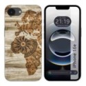 Funda Silicona para iPhone 16e (6.1) diseño Madera 07 Dibujos