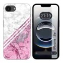 Funda Silicona para iPhone 16e (6.1) diseño Mármol 03 Dibujos