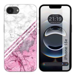 Funda Silicona para iPhone 16e (6.1) diseño Mármol 03 Dibujos