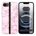 Funda Silicona para iPhone 16e (6.1) diseño Mármol 04 Dibujos
