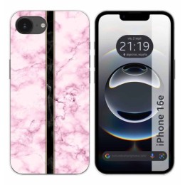 Funda Silicona para iPhone 16e (6.1) diseño Mármol 04 Dibujos