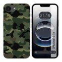 Funda Silicona para iPhone 16e (6.1) diseño Camuflaje Dibujos