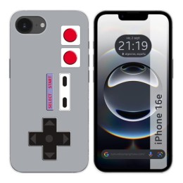 Funda Silicona para iPhone 16e (6.1) diseño Consola Dibujos