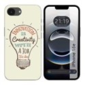 Funda Silicona para iPhone 16e (6.1) diseño Creativity Dibujos