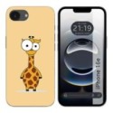 Funda Silicona para iPhone 16e (6.1) diseño Jirafa Dibujos