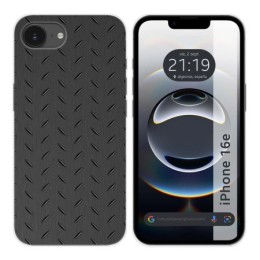 Funda Silicona para iPhone 16e (6.1) diseño Metal Dibujos