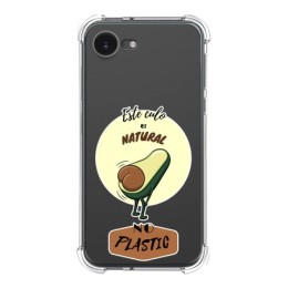 Funda Silicona Antigolpes para iPhone 16e (6.1) diseño Culo Natural Dibujos