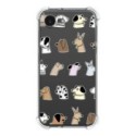 Funda Silicona Antigolpes para iPhone 16e (6.1) diseño Perros Dibujos