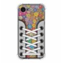 Funda Silicona Antigolpes para iPhone 16e (6.1) diseño Zapatillas 05 Dibujos