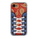 Funda Silicona Antigolpes para iPhone 16e (6.1) diseño Zapatillas 10 Dibujos