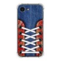 Funda Silicona Antigolpes para iPhone 16e (6.1) diseño Zapatillas 11 Dibujos