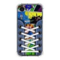 Funda Silicona Antigolpes para iPhone 16e (6.1) diseño Zapatillas 14 Dibujos