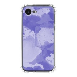 Funda Silicona Antigolpes para iPhone 16e (6.1) diseño Acuarela 01 Dibujos
