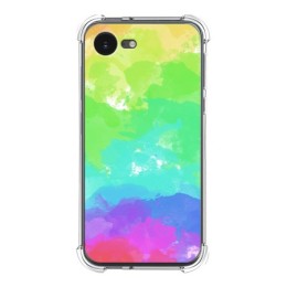 Funda Silicona Antigolpes para iPhone 16e (6.1) diseño Acuarela 03 Dibujos