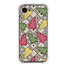 Funda Silicona Antigolpes para iPhone 16e (6.1) diseño Flores 11 Dibujos