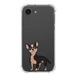 Funda Silicona Antigolpes para iPhone 16e (6.1) diseño Perros 05 Dibujos