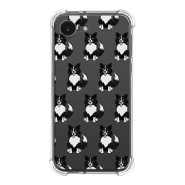 Funda Silicona Antigolpes para iPhone 16e (6.1) diseño Perros 07 Dibujos