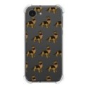 Funda Silicona Antigolpes para iPhone 16e (6.1) diseño Perros 09 Dibujos