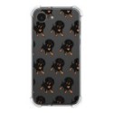 Funda Silicona Antigolpes para iPhone 16e (6.1) diseño Perros 10 Dibujos
