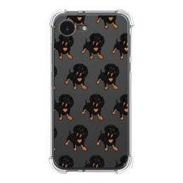 Funda Silicona Antigolpes para iPhone 16e (6.1) diseño Perros 10 Dibujos
