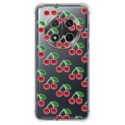 Funda Silicona Antigolpes para Huawei Honor Magic 7 Lite 5G diseño Cerezas Dibujos