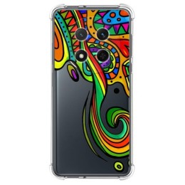 Funda Silicona Antigolpes para Huawei Honor Magic 7 Lite 5G diseño Colores Dibujos