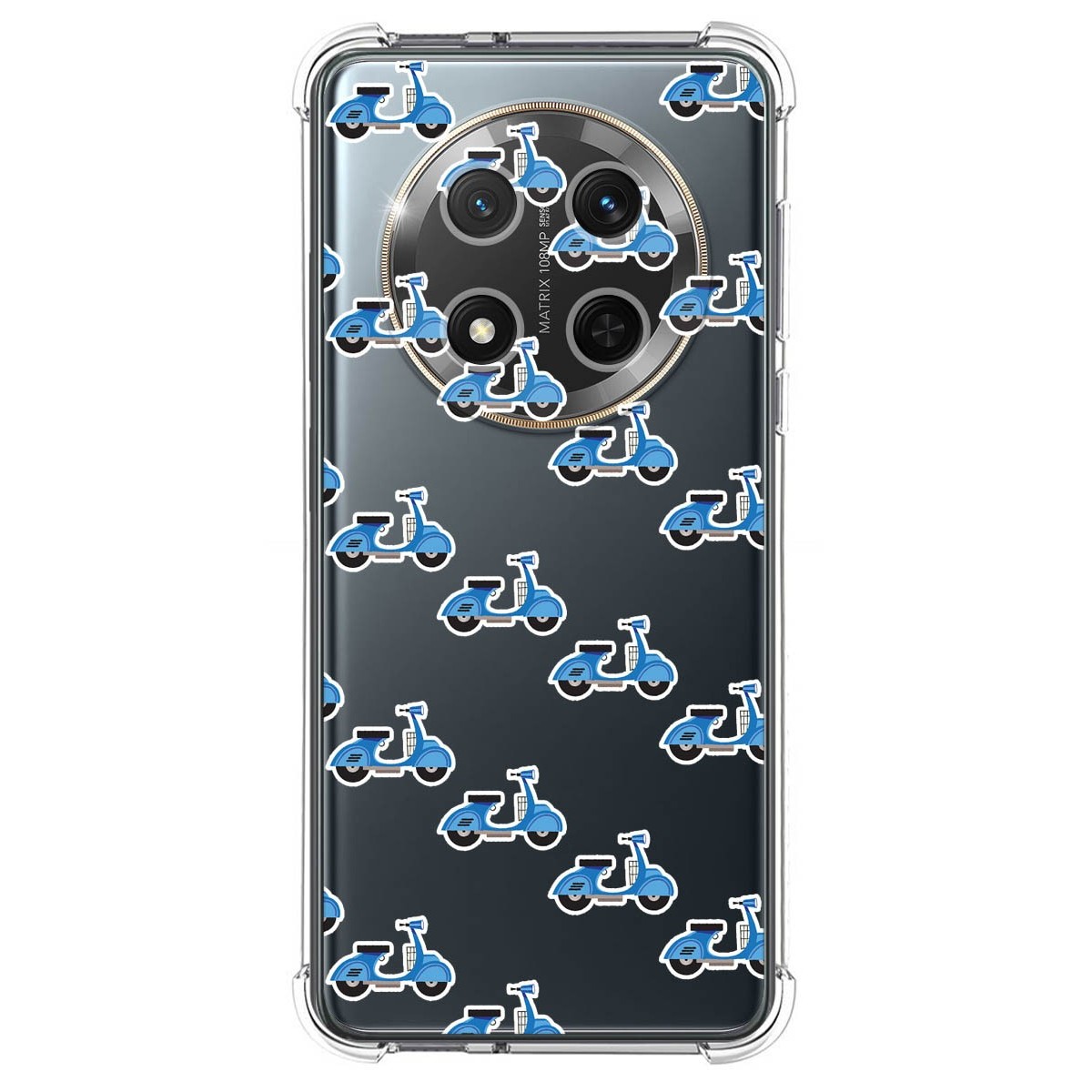 Funda Silicona Antigolpes para Huawei Honor Magic 7 Lite 5G diseño Scooter Dibujos