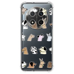 Funda Silicona Antigolpes para Huawei Honor Magic 7 Lite 5G diseño Perros Dibujos