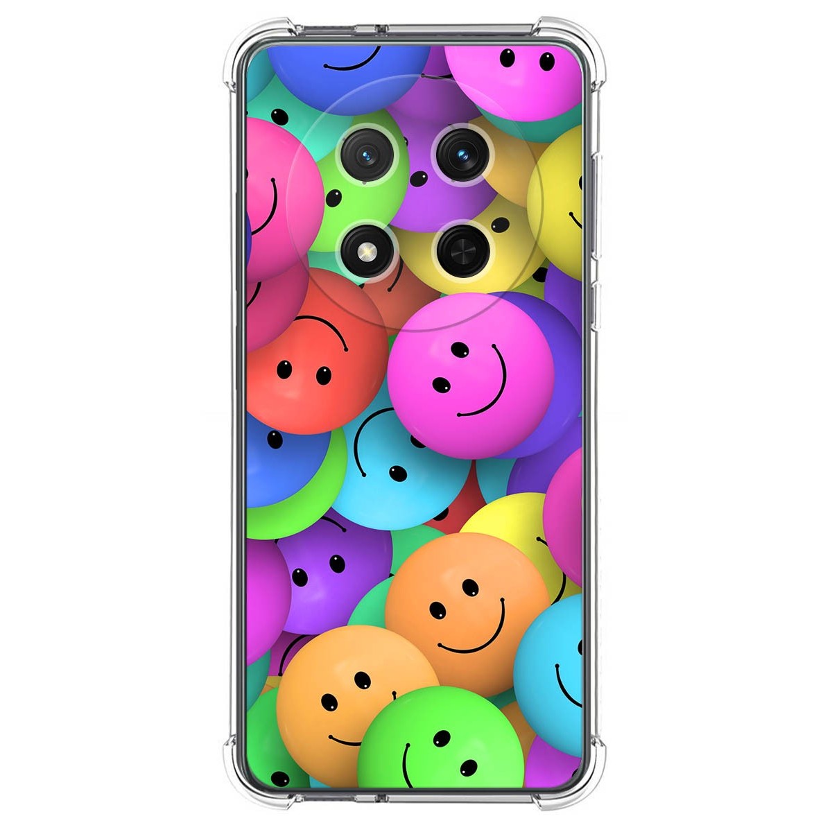 Funda Silicona Antigolpes para Huawei Honor Magic 7 Lite 5G diseño Smile Dibujos