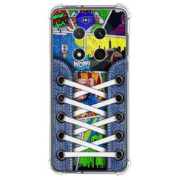 Funda Silicona Antigolpes para Huawei Honor Magic 7 Lite 5G diseño Zapatillas 14 Dibujos