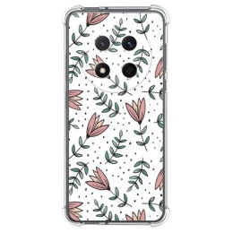 Funda Silicona Antigolpes para Huawei Honor Magic 7 Lite 5G diseño Flores 01 Dibujos
