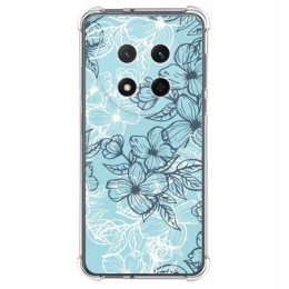 Funda Silicona Antigolpes para Huawei Honor Magic 7 Lite 5G diseño Flores 03 Dibujos