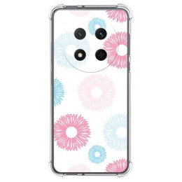 Funda Silicona Antigolpes para Huawei Honor Magic 7 Lite 5G diseño Flores 06 Dibujos