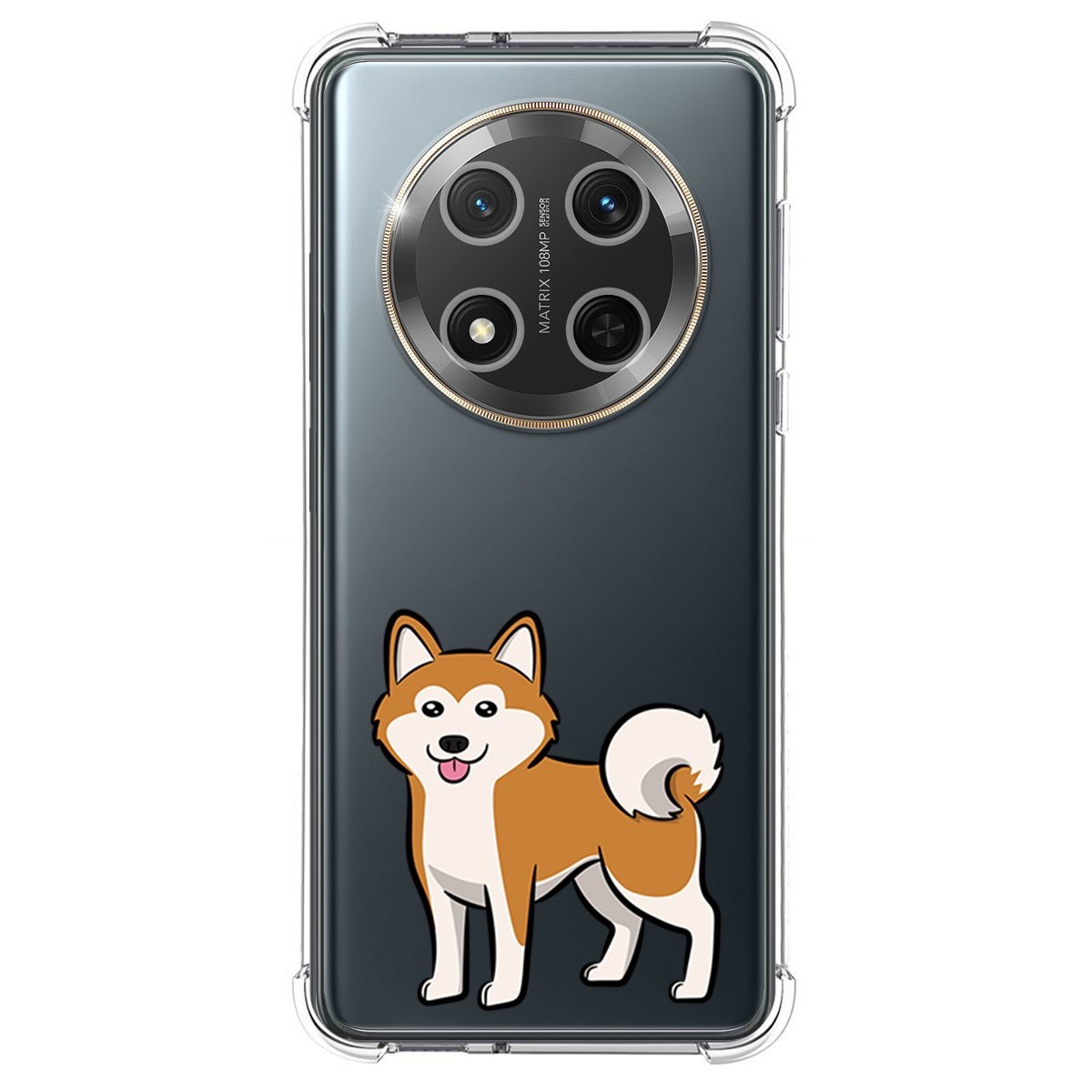Funda Silicona Antigolpes para Huawei Honor Magic 7 Lite 5G diseño Perros 02 Dibujos