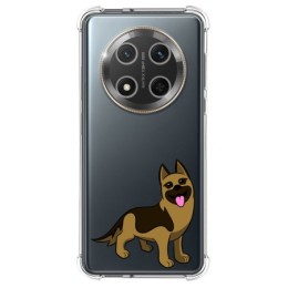 Funda Silicona Antigolpes para Huawei Honor Magic 7 Lite 5G diseño Perros 03 Dibujos