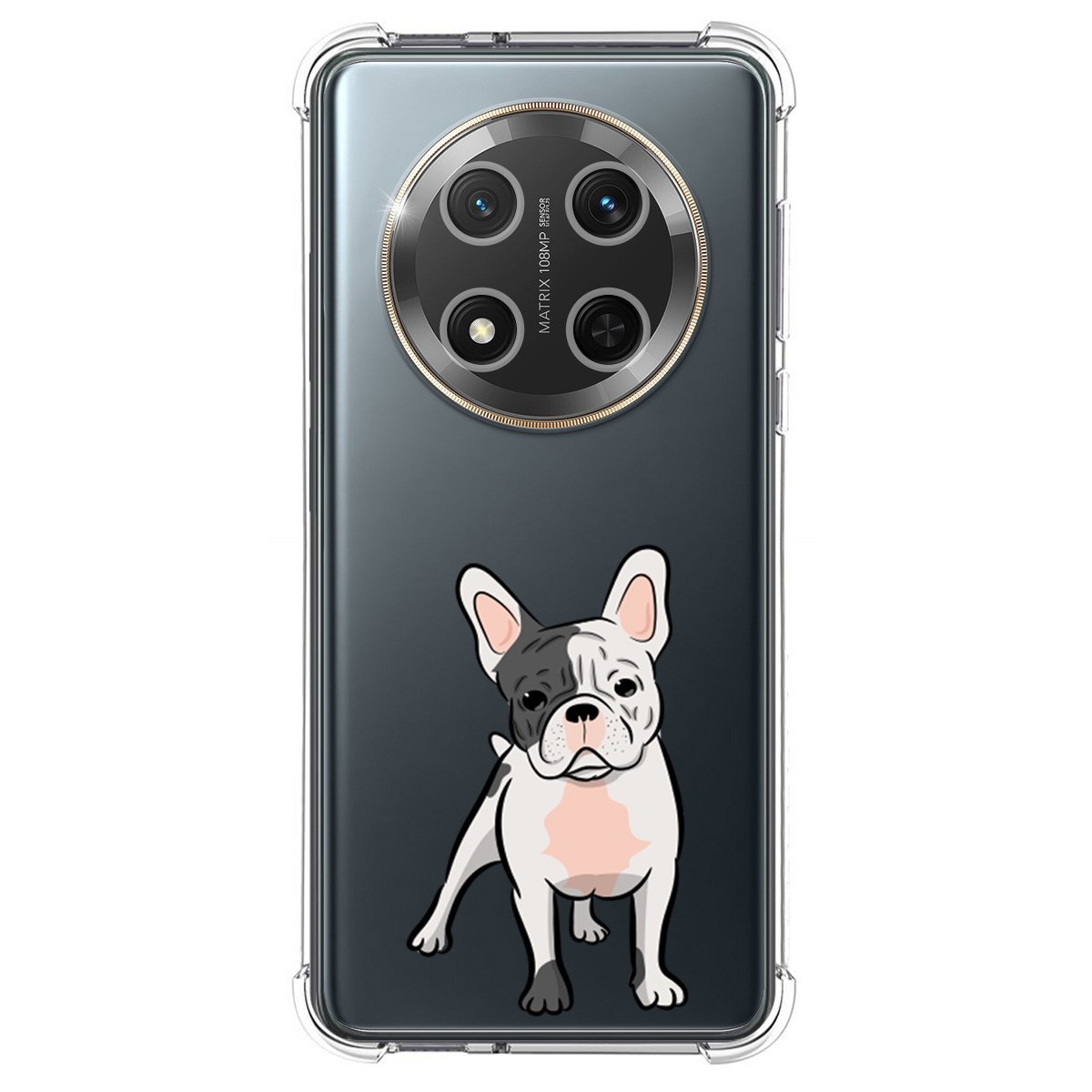 Funda Silicona Antigolpes para Huawei Honor Magic 7 Lite 5G diseño Perros 06 Dibujos