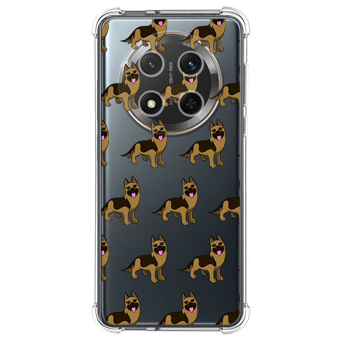 Funda Silicona Antigolpes para Huawei Honor Magic 7 Lite 5G diseño Perros 09 Dibujos